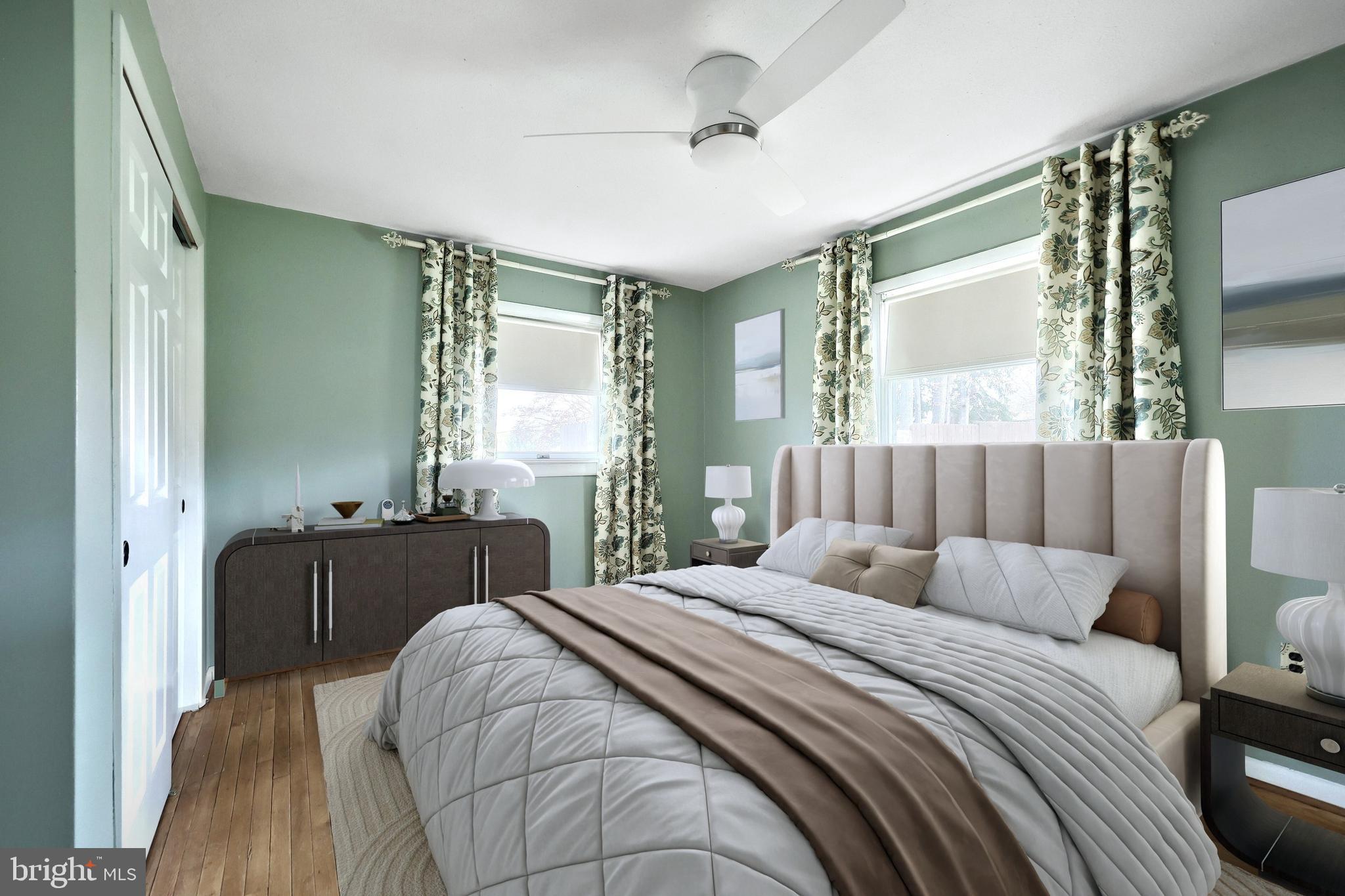 13 Circle Drive Jacobus, PA 17407 - Photo 13 of 53 a bedroom with a bed and wooden floor