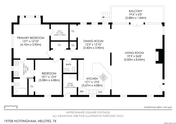 $659,900 | 19708 Nottingham Lane, Grey Forest, TX 78023