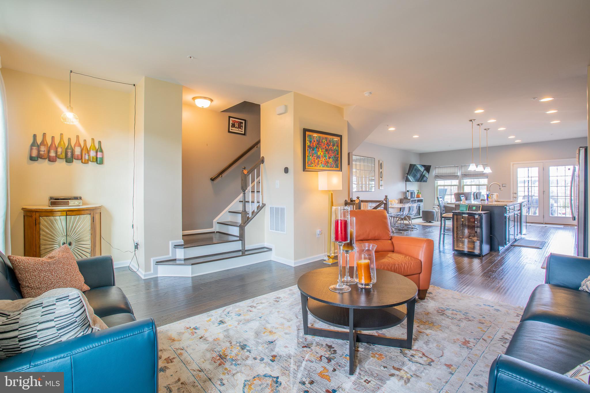 2608 Fiat Drive Hanover, MD 21076 - Photo 11 of 39 a living room with furniture and kitchen view