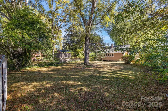 a view of yard with tree
