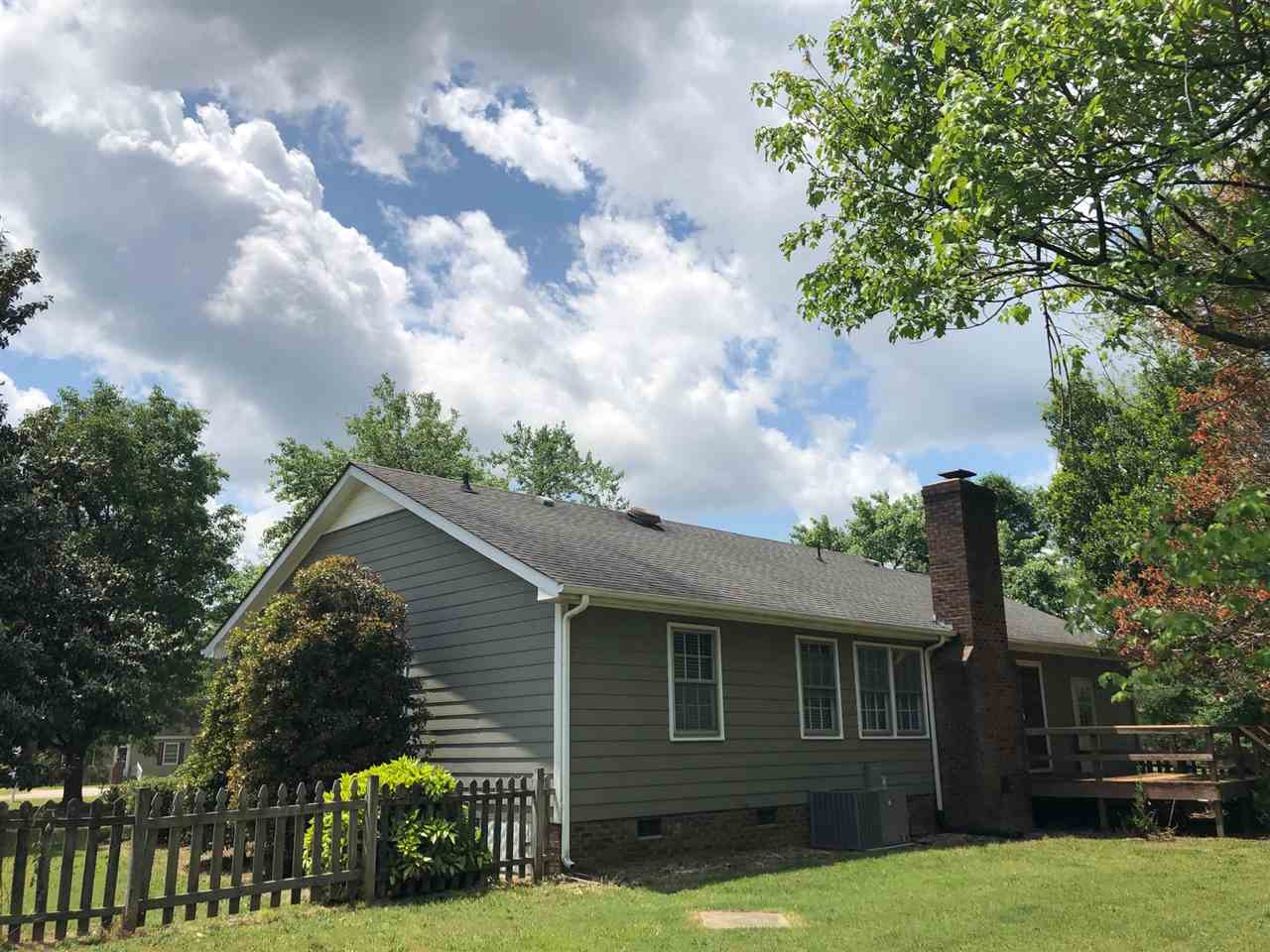 1024 Robinfield Drive Raleigh, NC 27603 - Photo 21 of 26 View of Rear Elevation & Deck