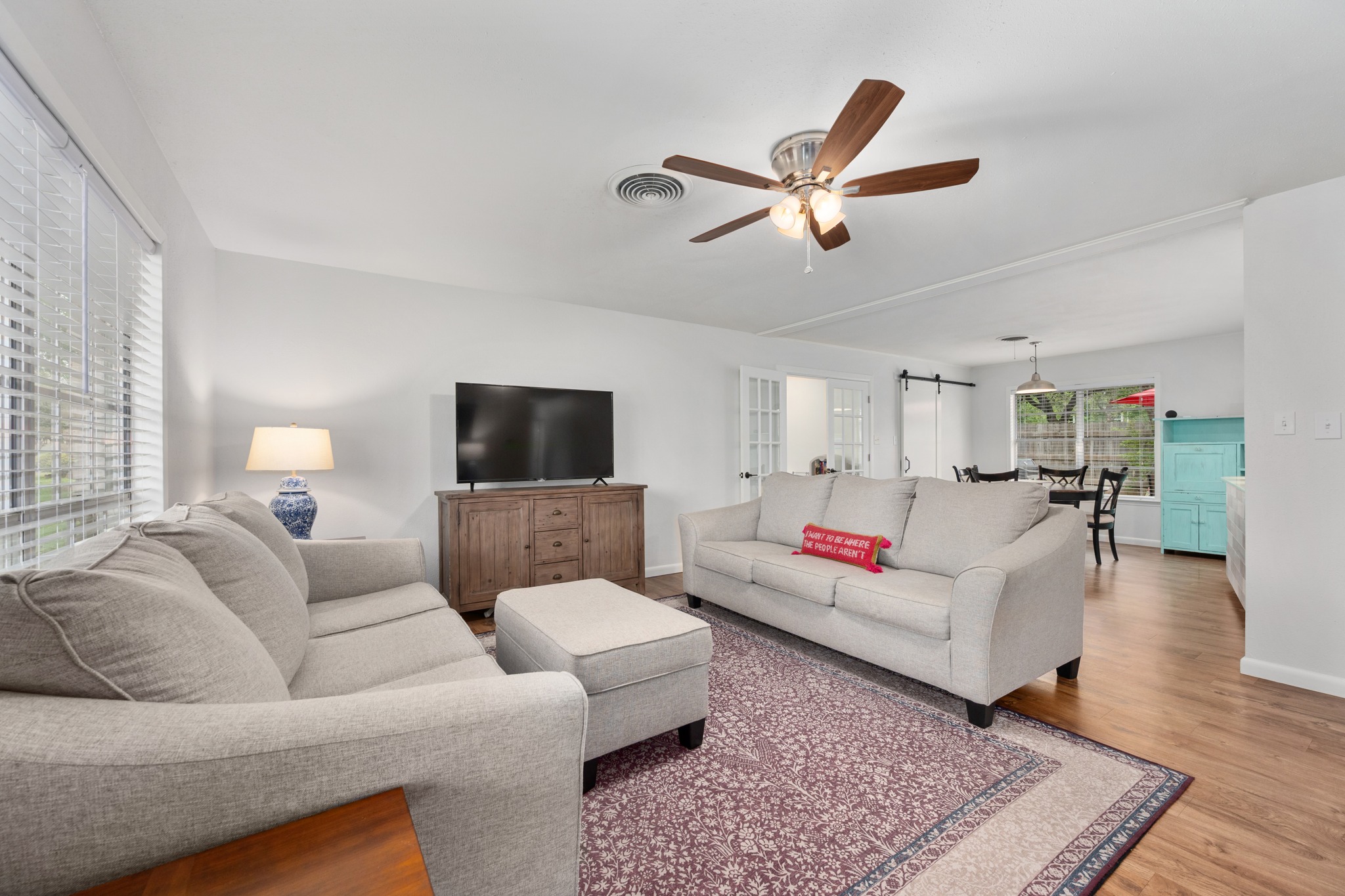 509 East 17th Street Georgetown, TX 78626 - Photo 39 of 40 Inside, natural light fills a versatile and functional floor plan