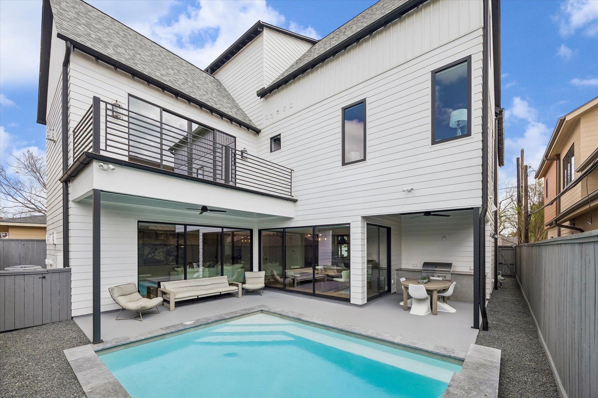 2705 Julian Street Houston, TX 77009 - Photo 44 of 50 Beautifully appointed pool perfect for Houston summers.