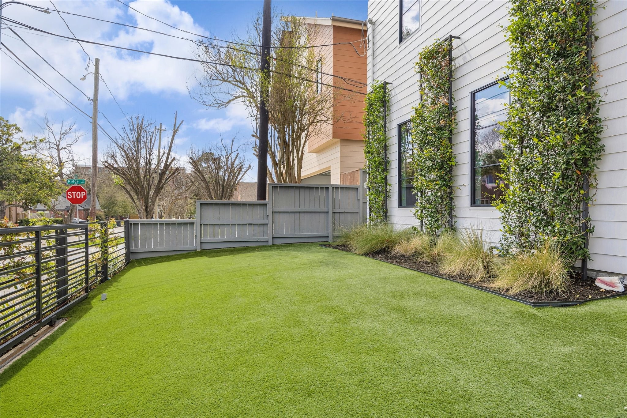 2705 Julian Street Houston, TX 77009 - Photo 50 of 50 The front yard has artificial turf making it low maintenance and keeps it beautiful all year around.