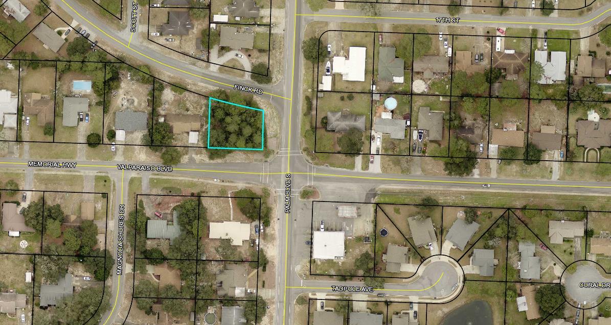 1319 Finck Road Niceville, FL 32578 - Photo 1 of 1 map