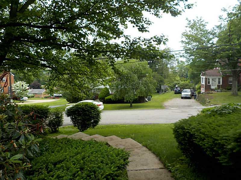 248 Old Haymaker Road Monroeville, PA 15146 - Photo 24 of 25 View. View from the front porch- quiet, dead-end street, yet close to Rt. 376 and turnpike...