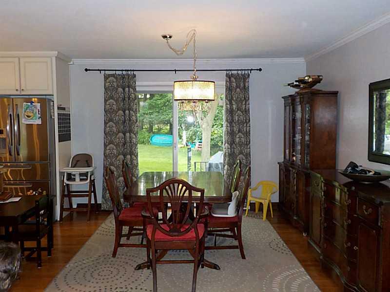 248 Old Haymaker Road Monroeville, PA 15146 - Photo 10 of 25 Dining Room. Sliding glass doors lead into the lush back yard from the charming dining room with elegant light fixture...