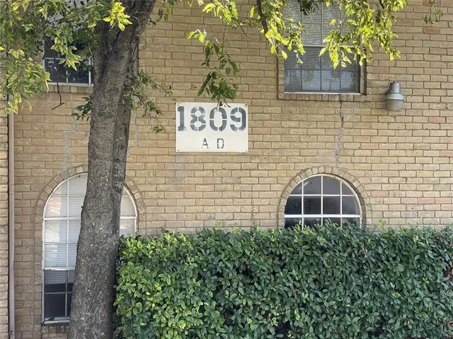 a view of a brick wall