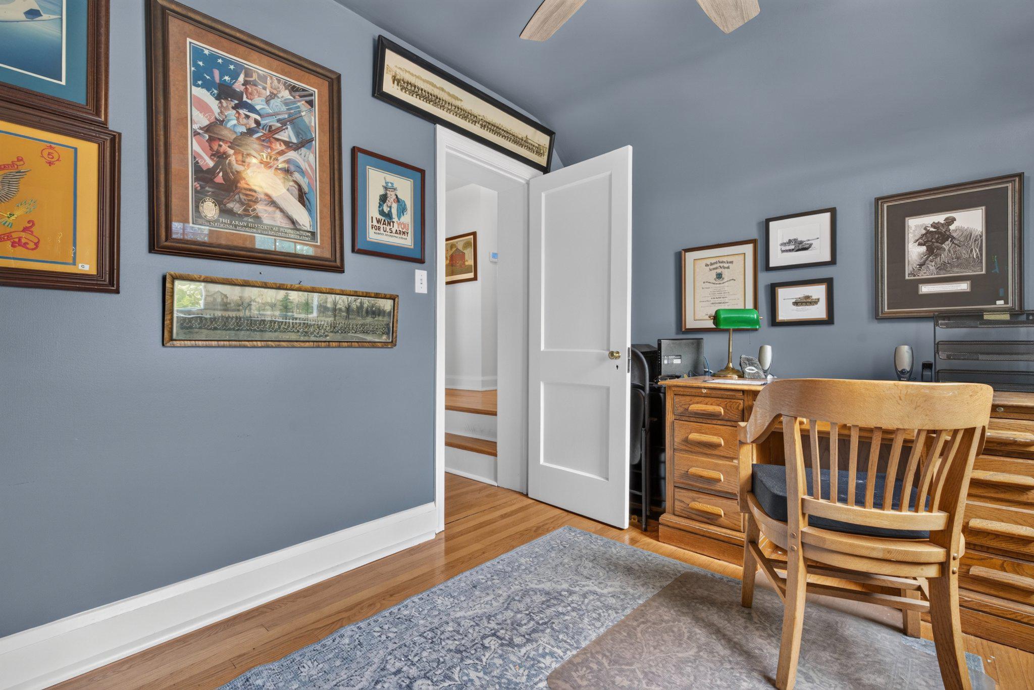 4206 Fordham Road Baltimore, MD 21229 - Photo 14 of 20 Bedroom 3 - Art-filled retreat with cozy charm.