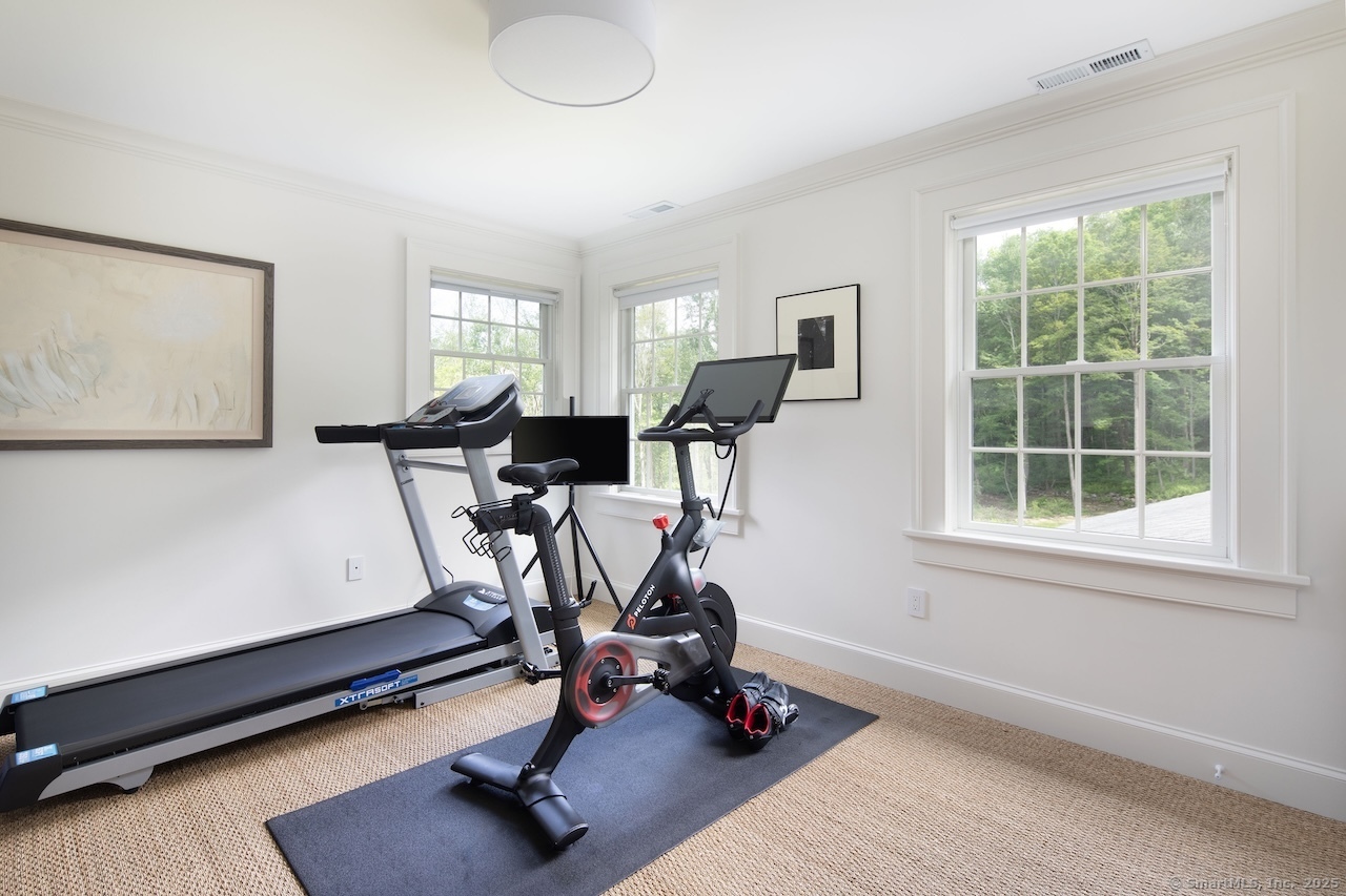 200 Sharon Mountain Road Sharon, CT 06069 - Photo 25 of 29 a view of a room with gym equipment