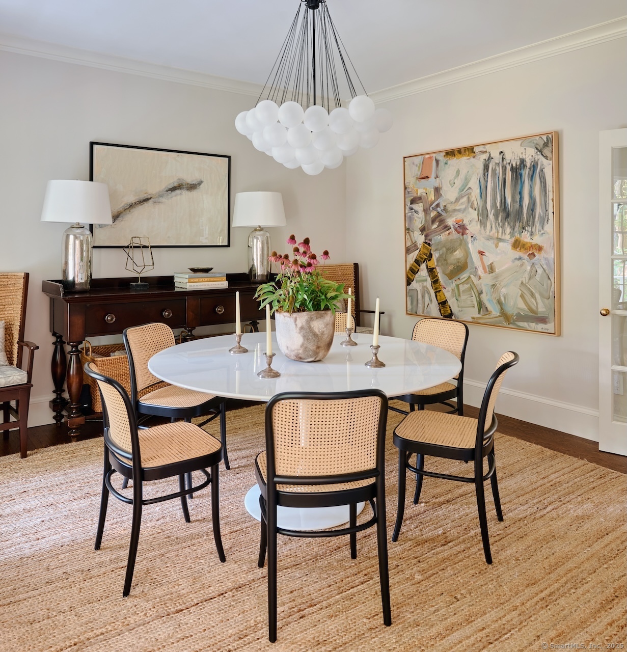 200 Sharon Mountain Road Sharon, CT 06069 - Photo 7 of 29 a dining room with furniture and wooden floor