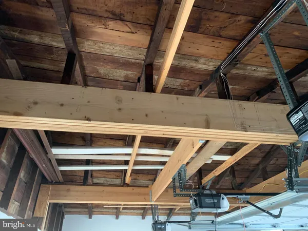 a view of storage and utility room