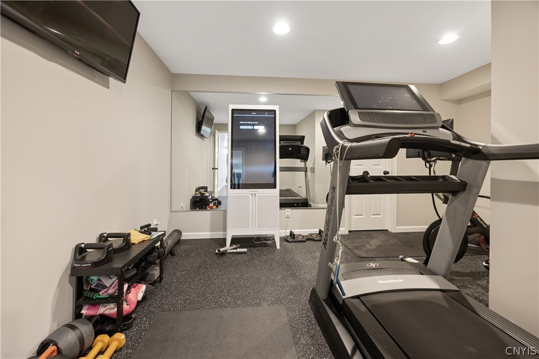 6198 Rossiter Road DeWitt, NY 13078 - Photo 33 of 39 Separate gym/work out area.