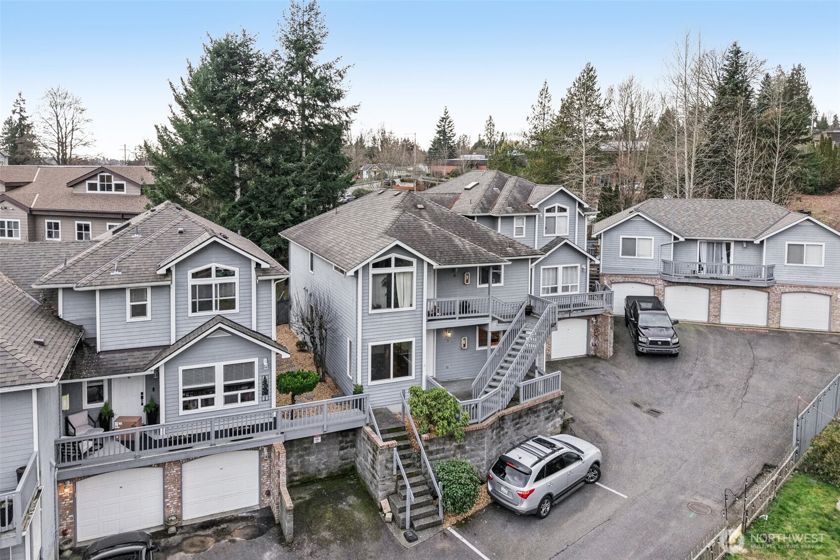 2210 Grade Road, Unit 7 Lake Stevens, WA 98258 - Photo 22 of 27 an aerial view of a house with garden