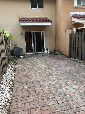 a view of a house with a door