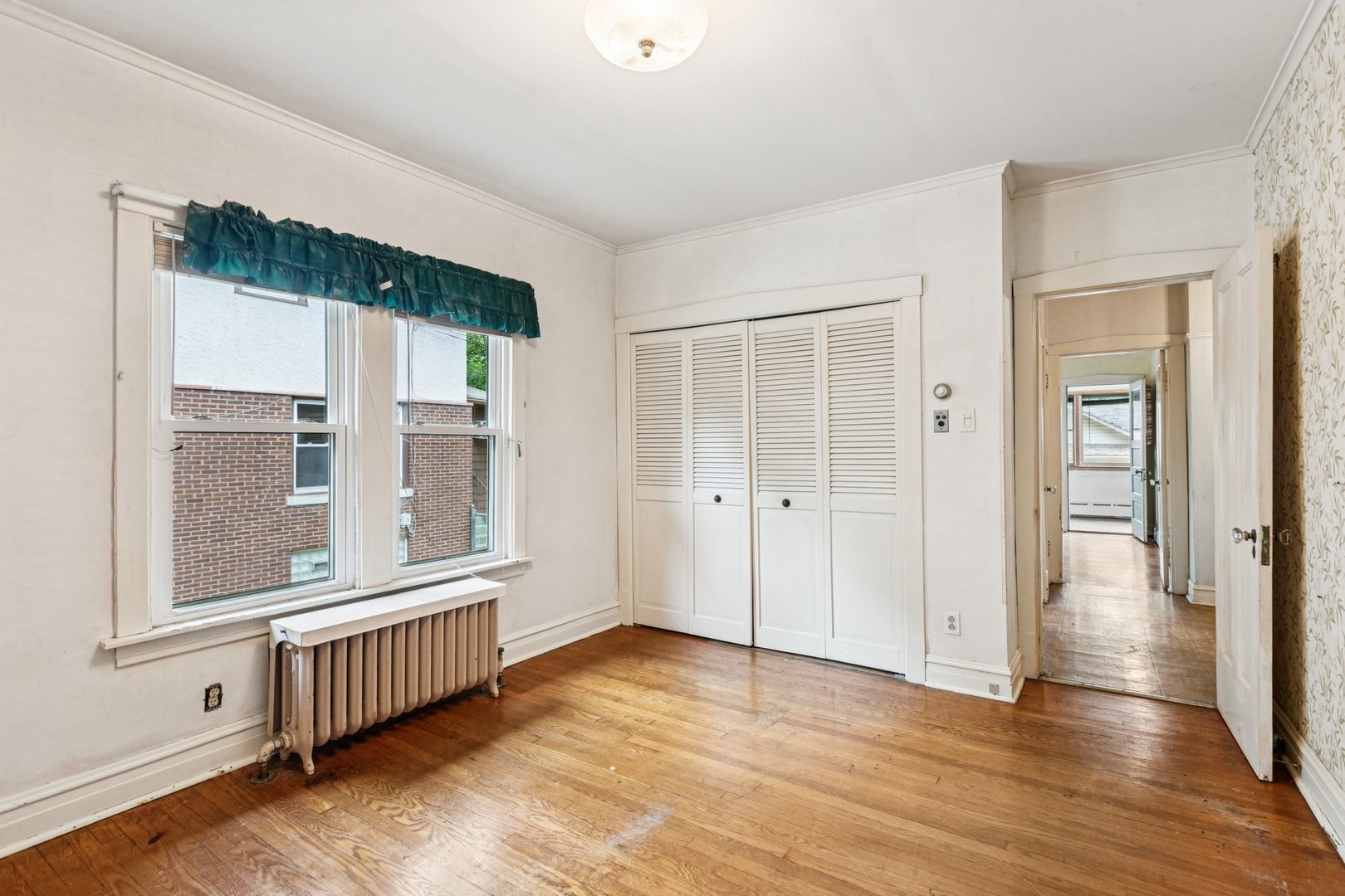 327 Keystone Avenue River Forest, IL 60305 - Photo 16 of 38 wooden floor in an empty room with a window