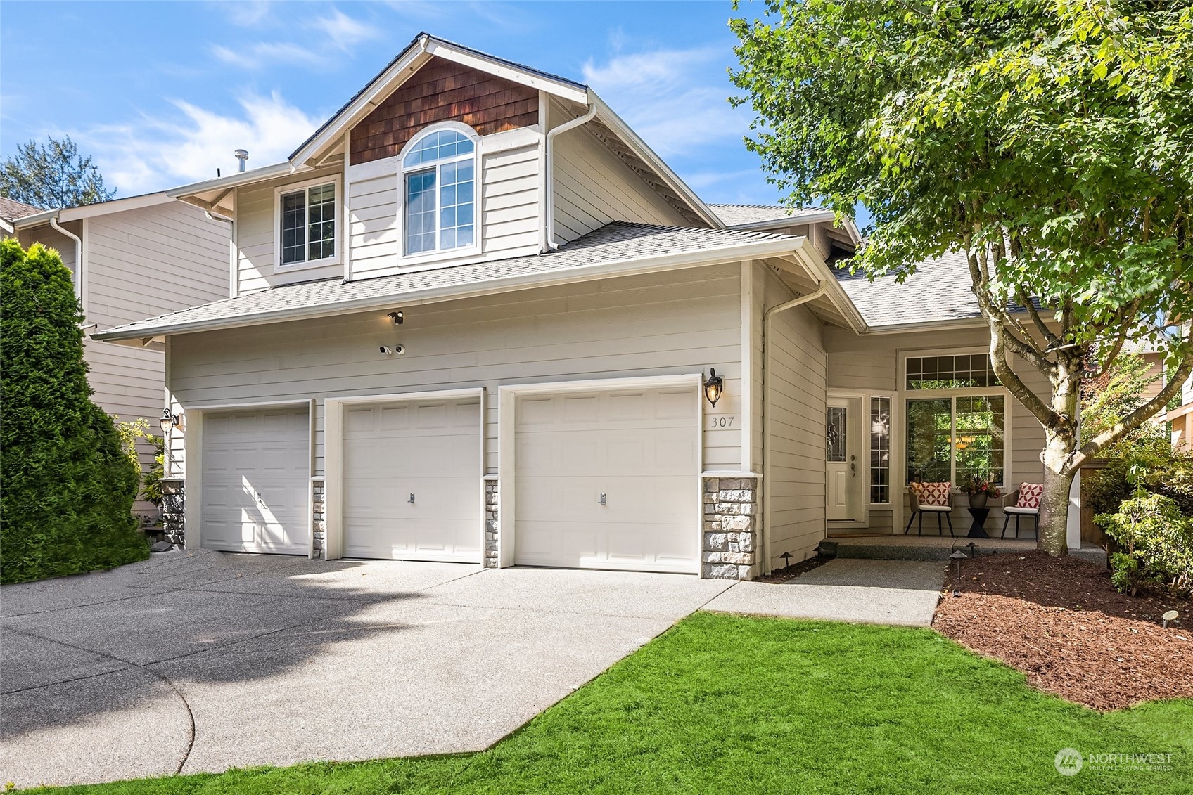 307 197th Place Southwest Bothell, WA 98012 - Photo 1 of 30 front view of a house with a yard