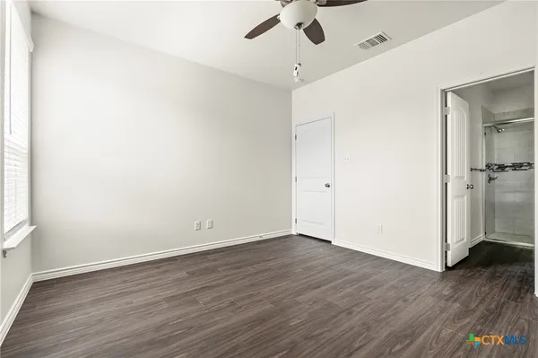 wooden floor in an empty room