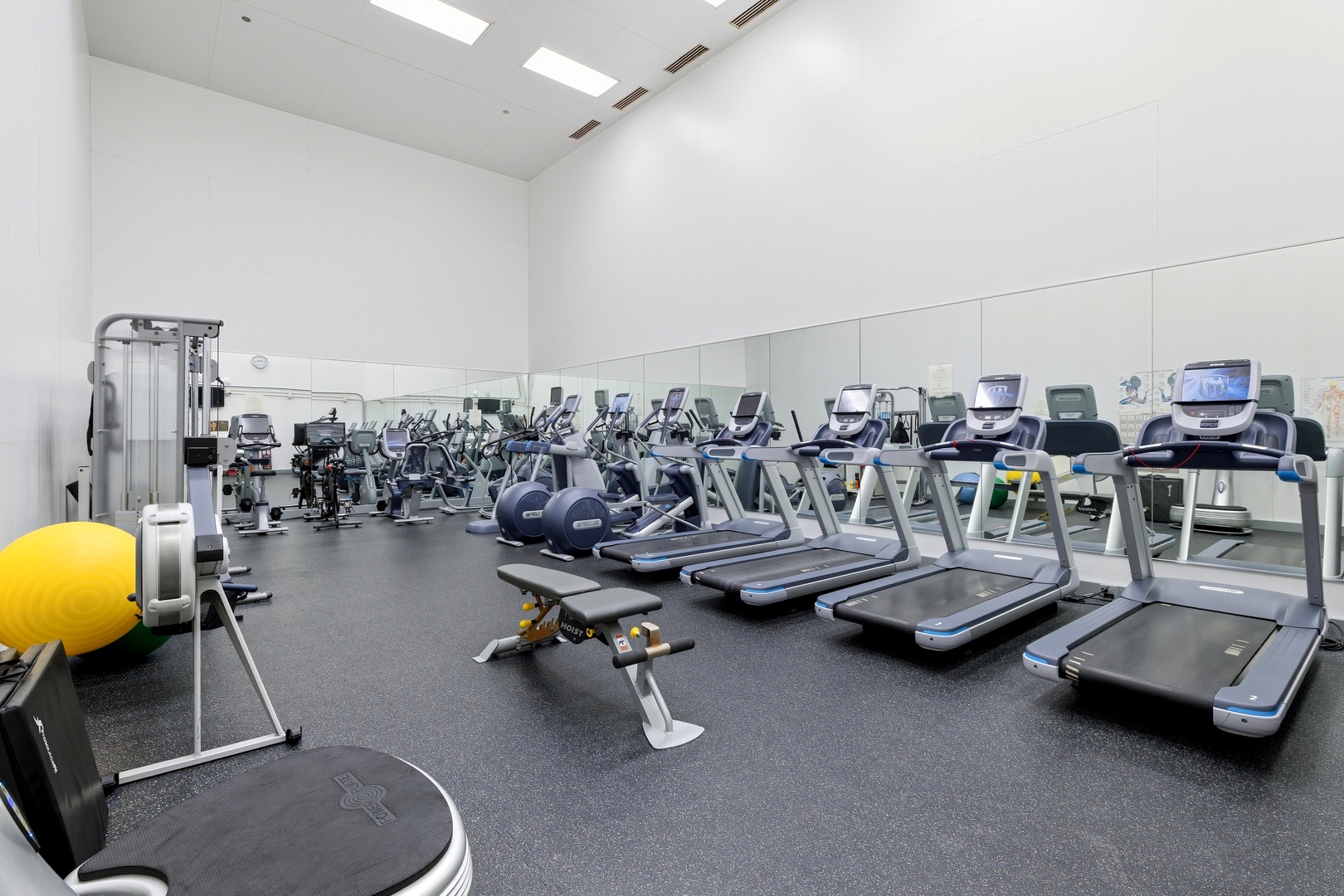 161 East Chicago Avenue, Unit 53A Chicago, IL 60611 - Photo 44 of 47 a view of a room with gym equipment