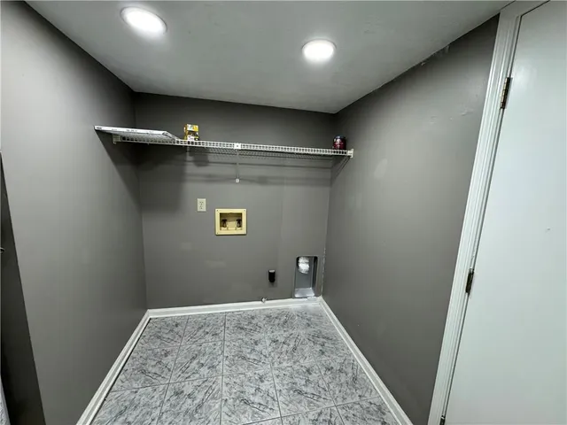 a view of water heater room