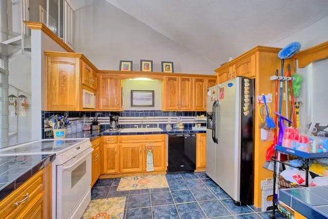 a view of a door with a door