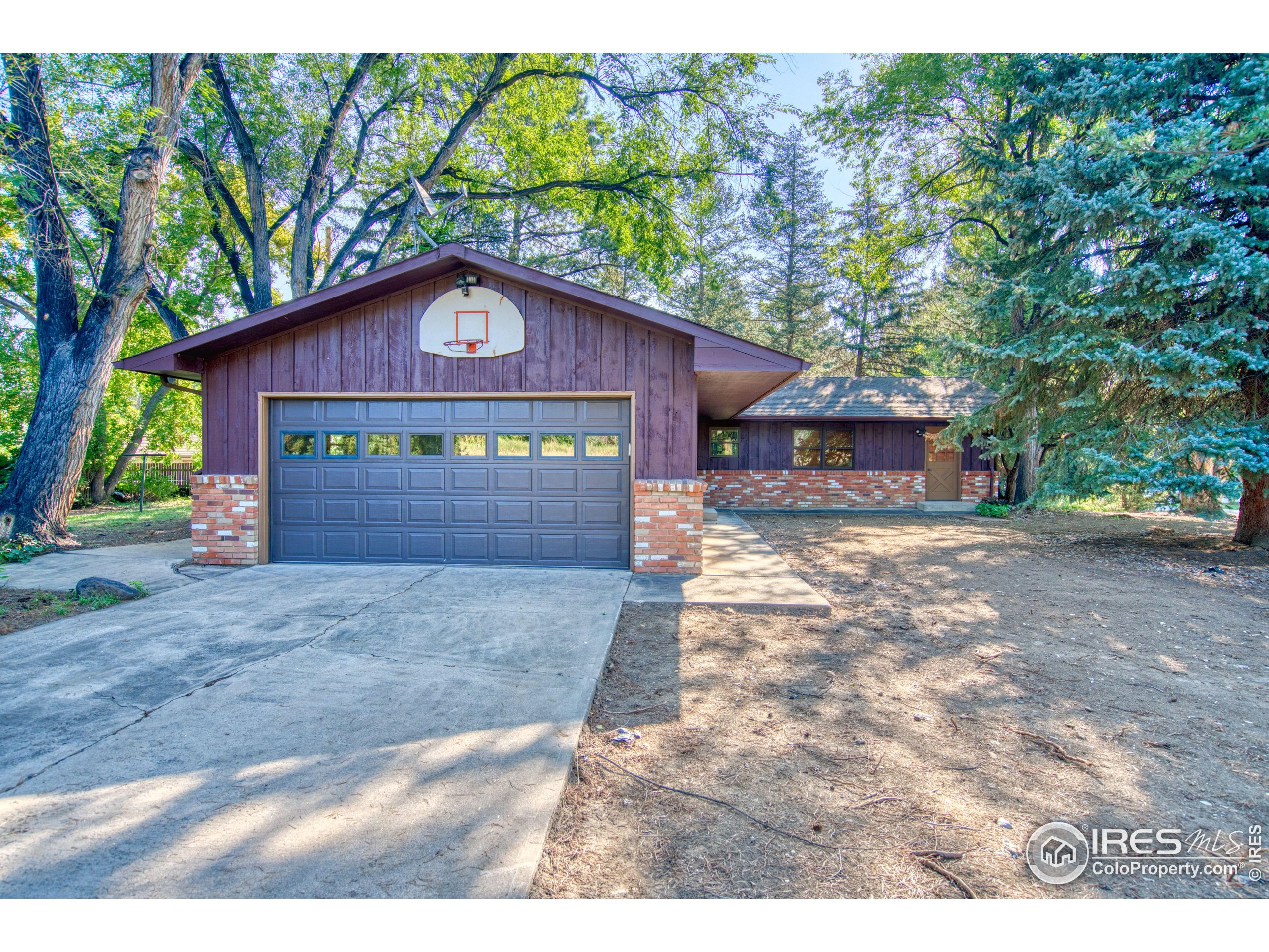 5511 Pioneer Road Boulder, CO 80301 - Photo 5 of 28 a view of a house with a yard plants and large tree