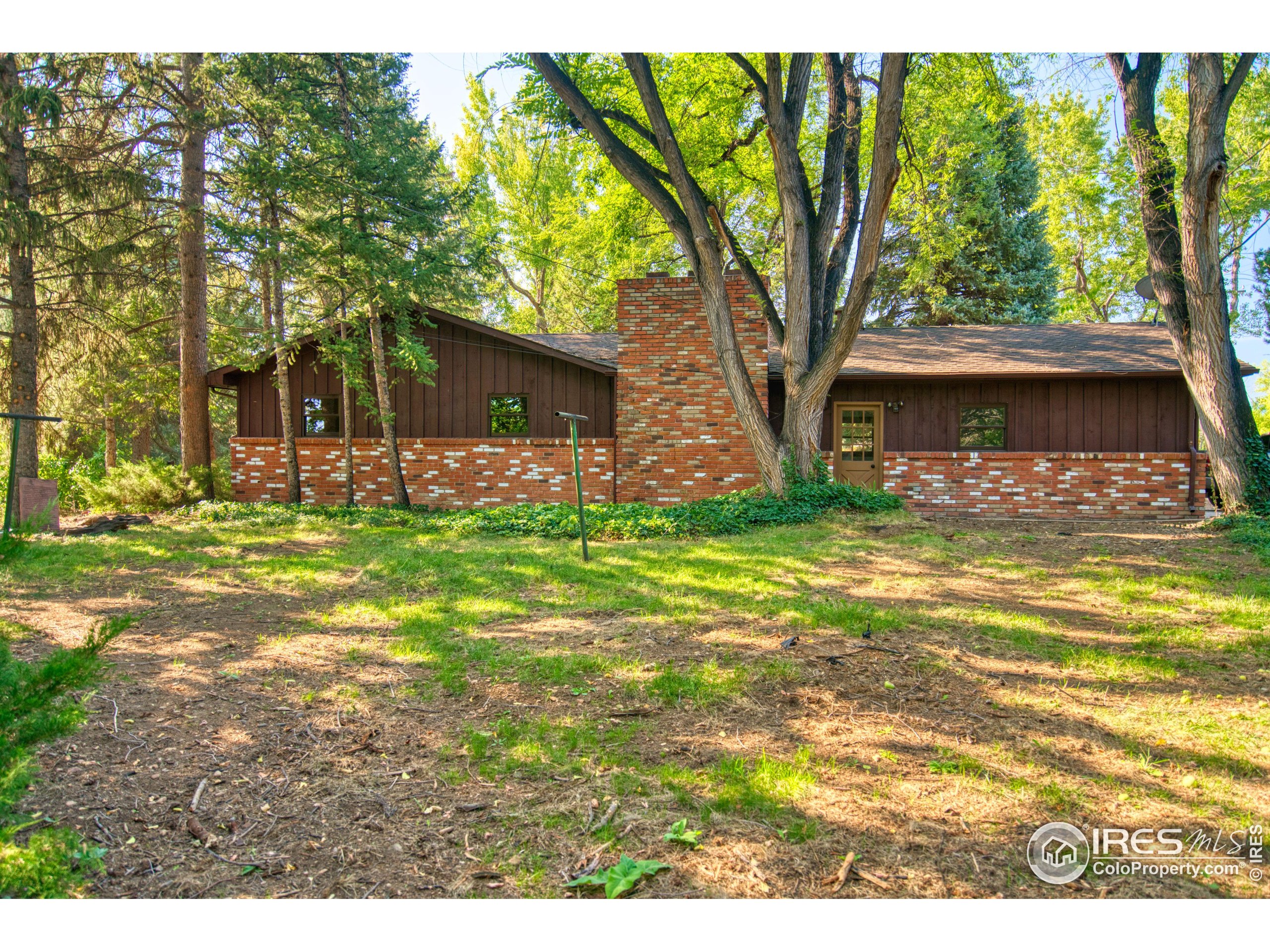 5511 Pioneer Road Boulder, CO 80301 - Photo 6 of 28 a view of a yard in front of a house with large tree