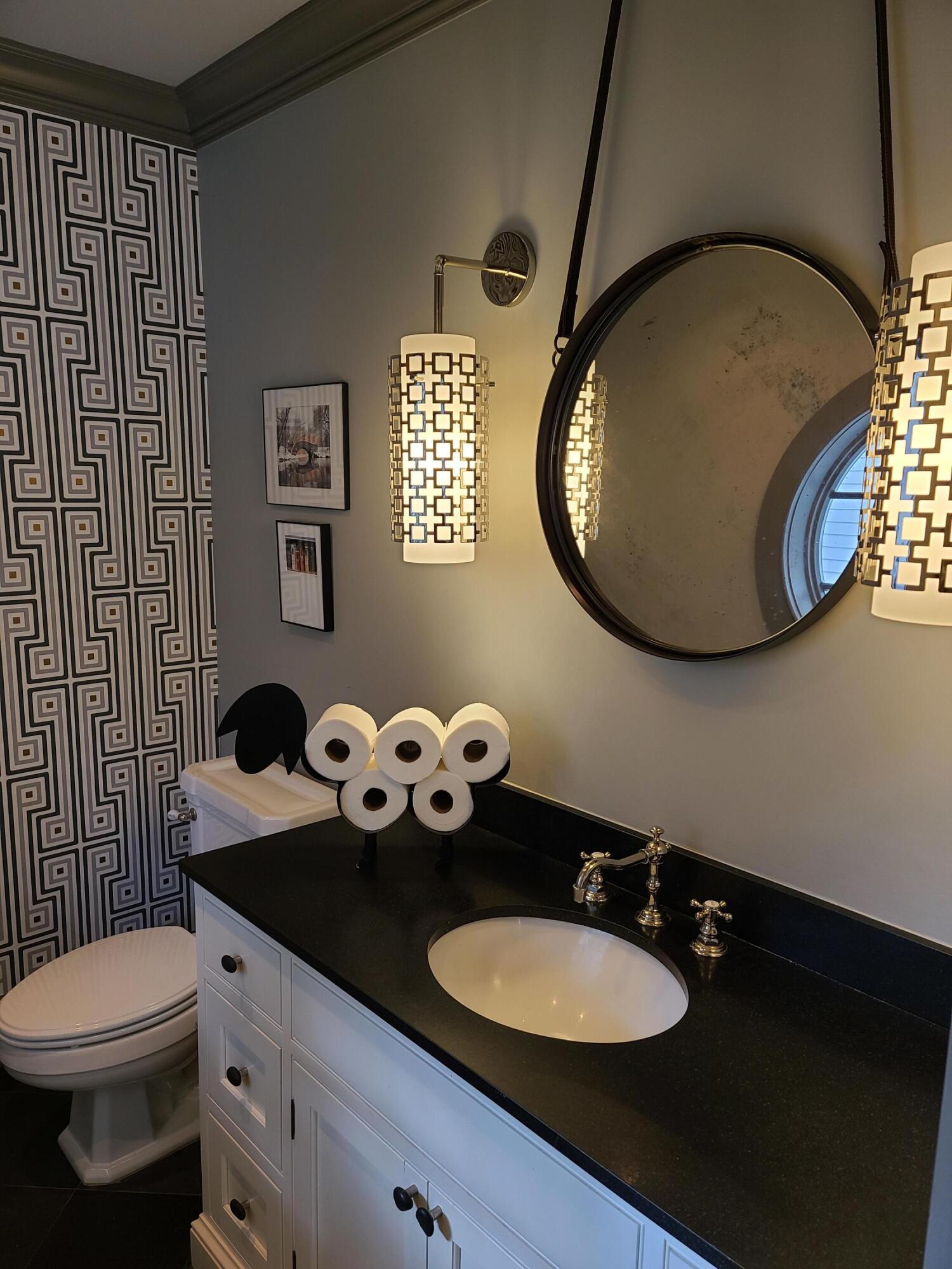 281 Turtle Back Road New Canaan, CT 06840 - Photo 31 of 39 Mudroom bath