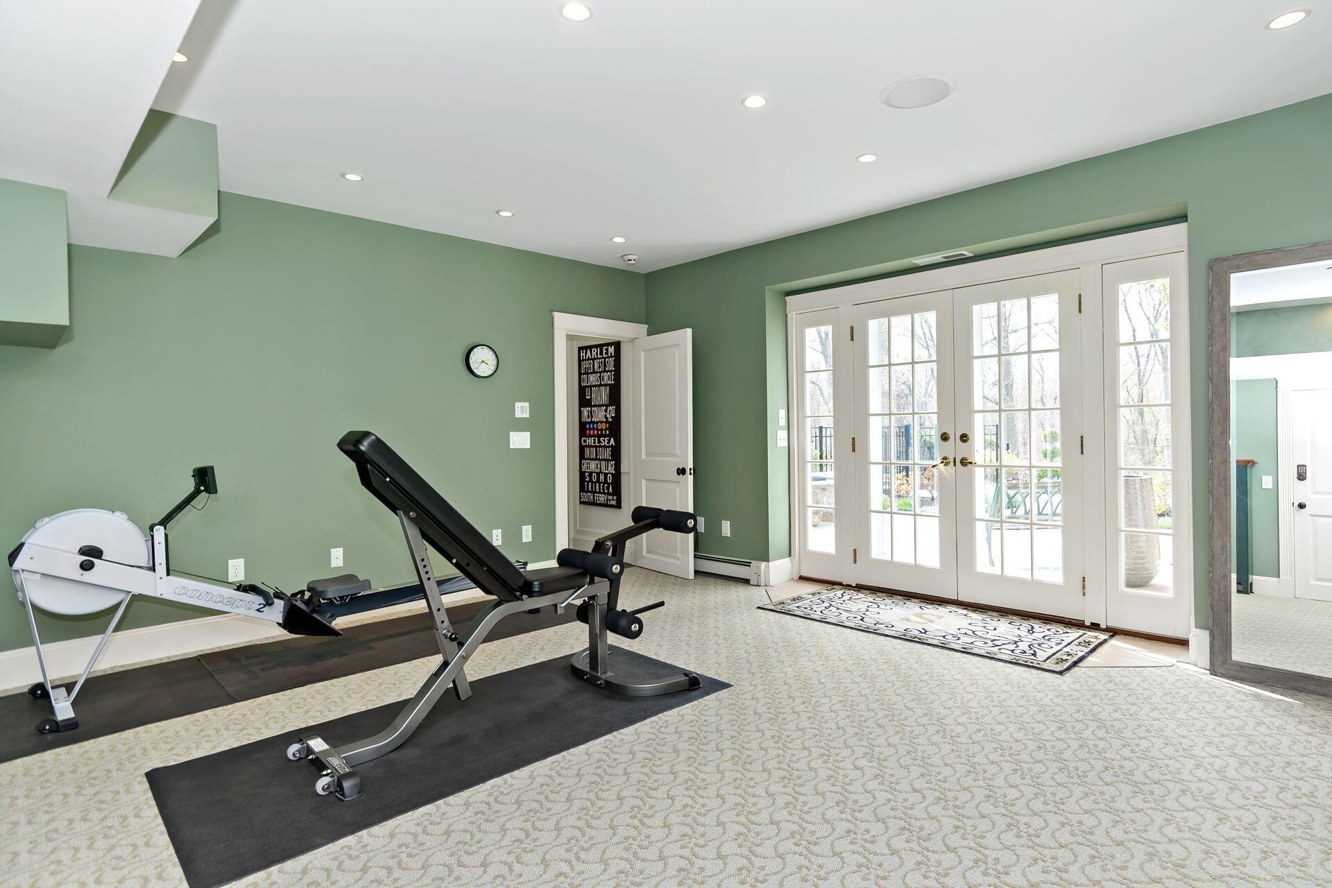 281 Turtle Back Road New Canaan, CT 06840 - Photo 32 of 39 Gym