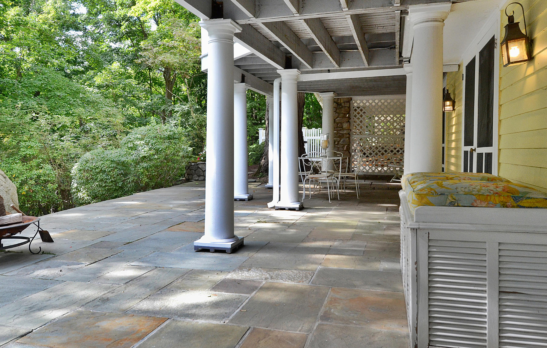 112 Brushy Ridge Road New Canaan, CT 06840 - Photo 43 of 45 a view of a door of the house