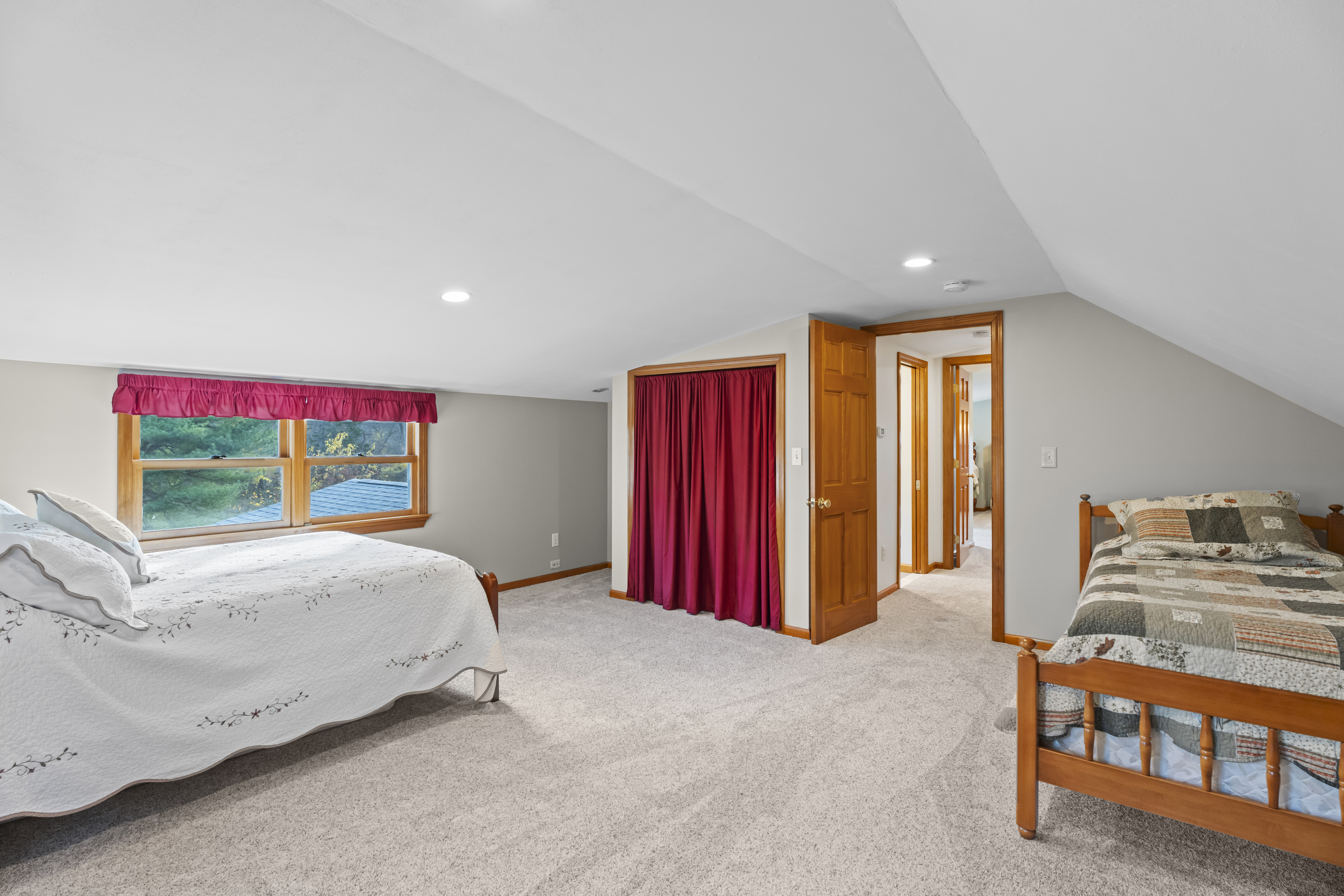 452 Colonel Ledyard Highway Ledyard, CT 06339 - Photo 26 of 35 a bedroom with a bed and a window