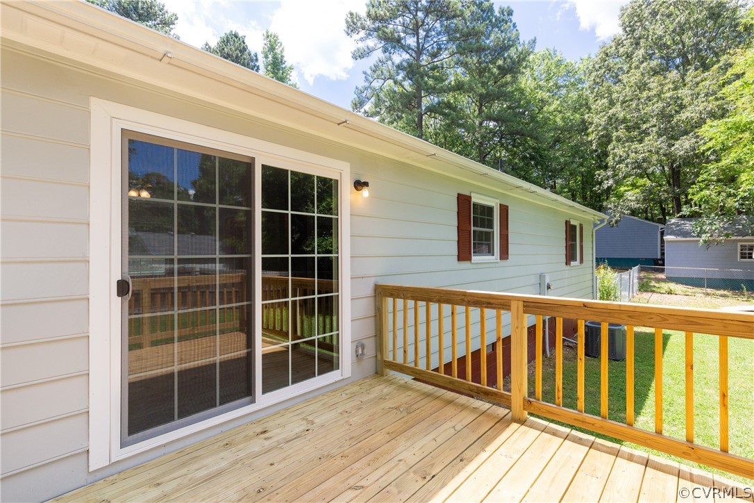 4101 Bronholly Road Chesterfield, VA 23832 - Photo 21 of 24 a view of a house with a balcony