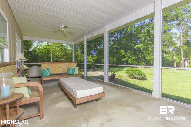 9132 Hammock Road Elberta, AL 36530 - Photo 21 of 23 Screened porch