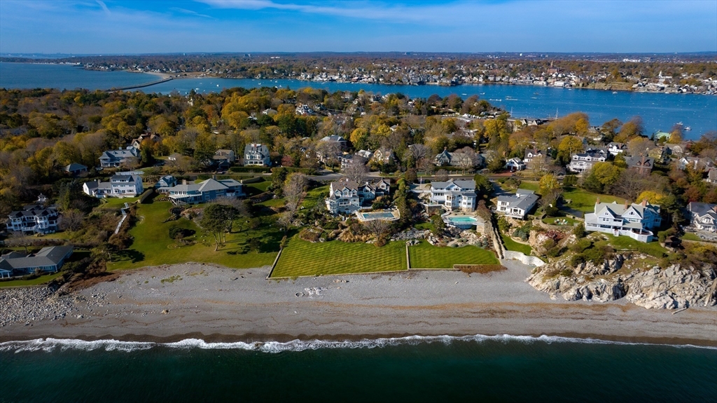 349 Ocean Avenue Marblehead, MA 01945 - Photo 11 of 23 an aerial view of a house with a yard