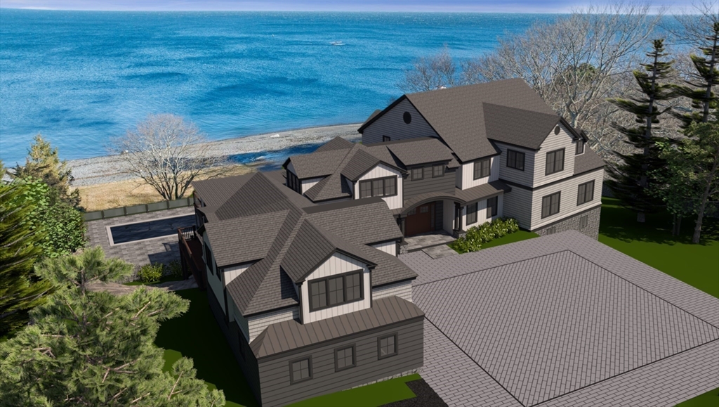 349 Ocean Avenue Marblehead, MA 01945 - Photo 14 of 23 an aerial view of a house with a yard