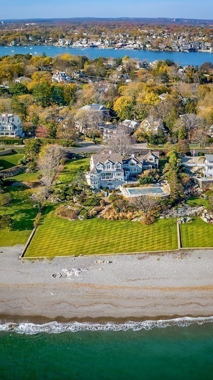 349 Ocean Avenue Marblehead, MA 01945 - Photo 23 of 23 an aerial view of residential houses with outdoor space