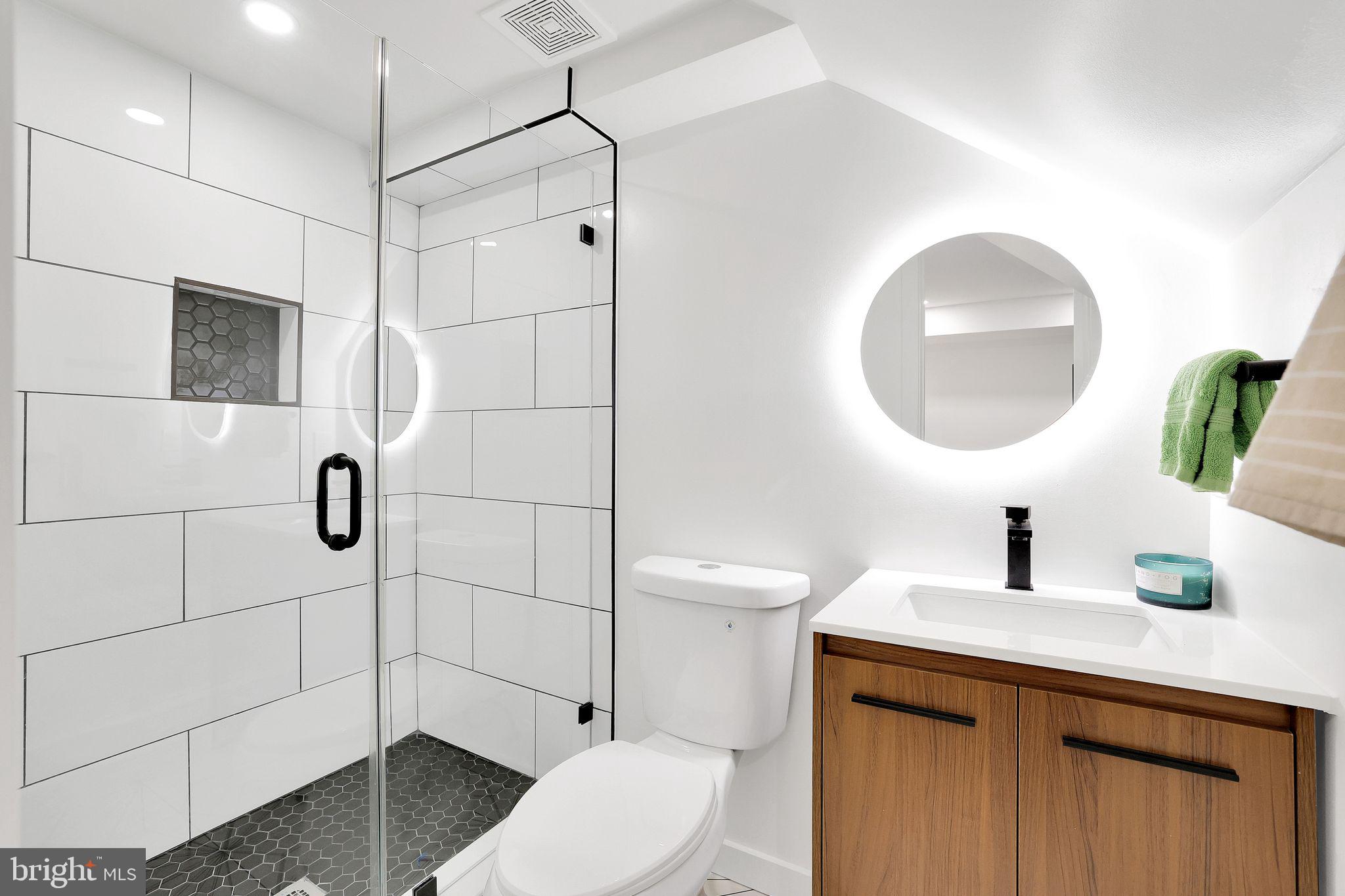 1622 Rosedale Street Northeast Washington, DC 20002 - Photo 20 of 41 Stunning Basement Full Bathroom