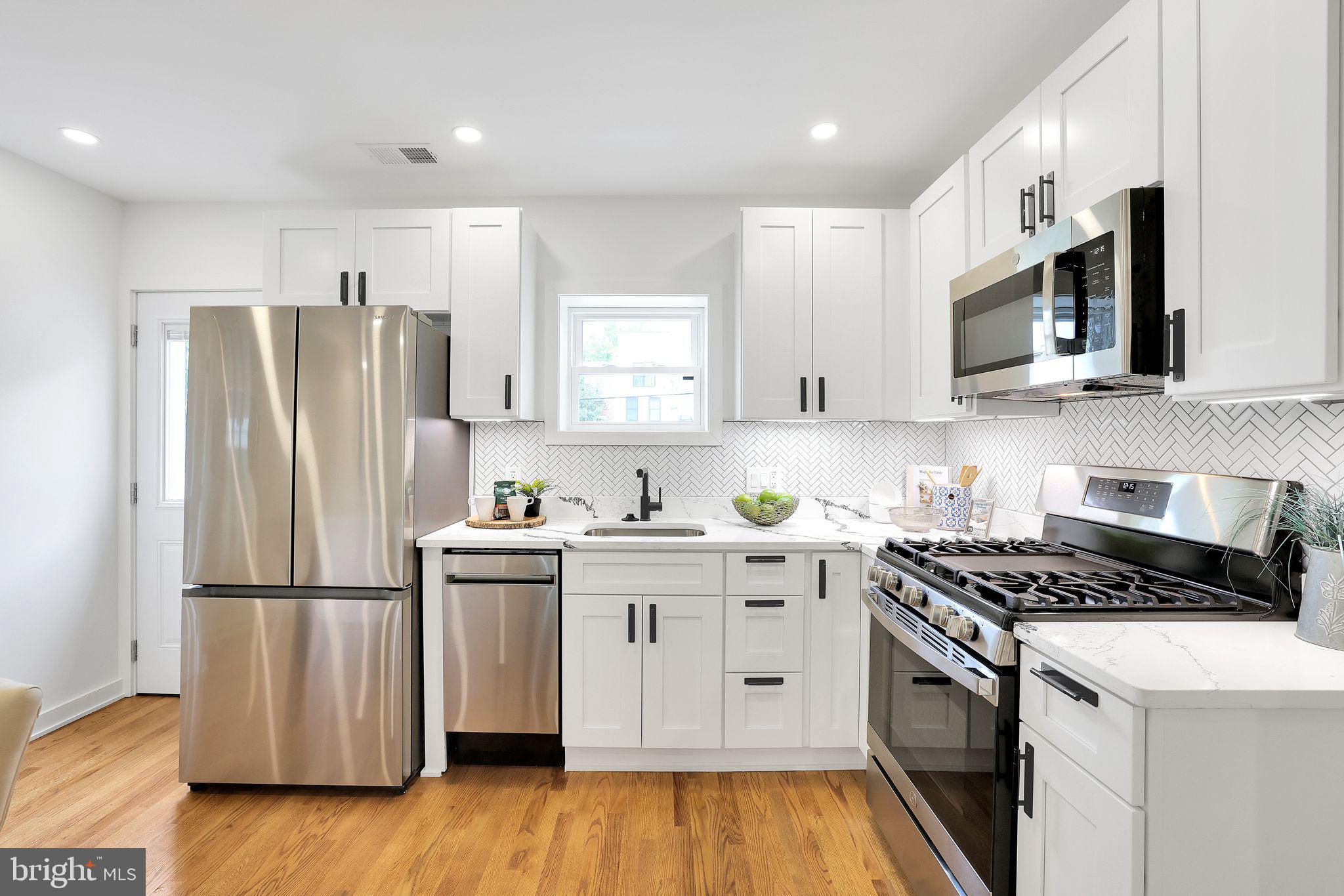 1622 Rosedale Street Northeast Washington, DC 20002 - Photo 5 of 41 Kitchen w/ Stainless Steel Appliances