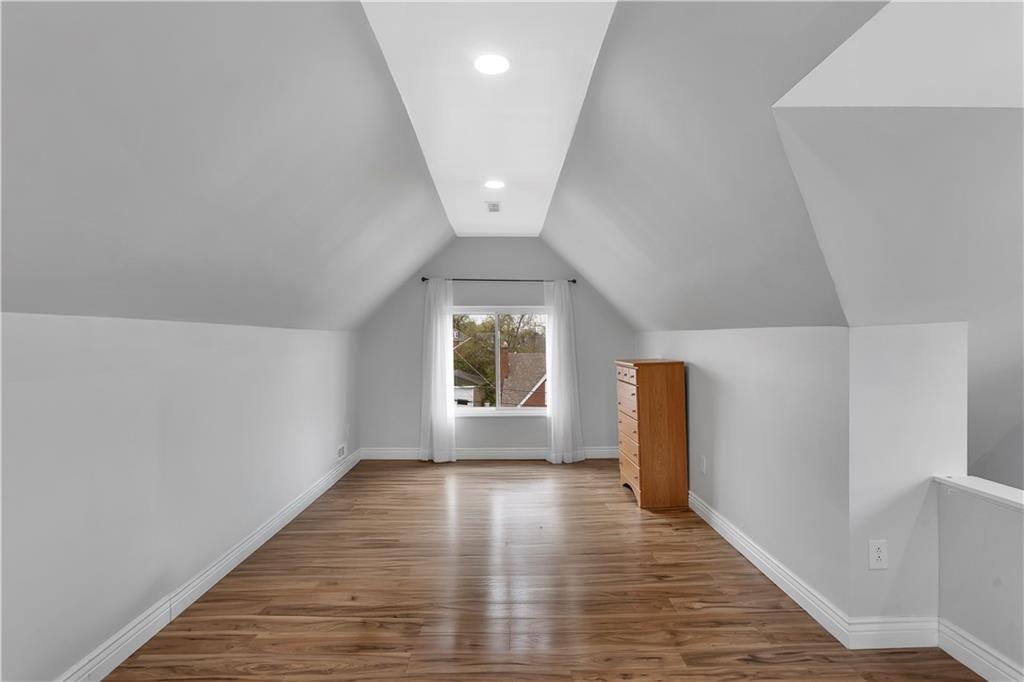 25 Clearview Avenue Duquesne, PA 15110 - Photo 31 of 33 wooden floor in an empty room with a window