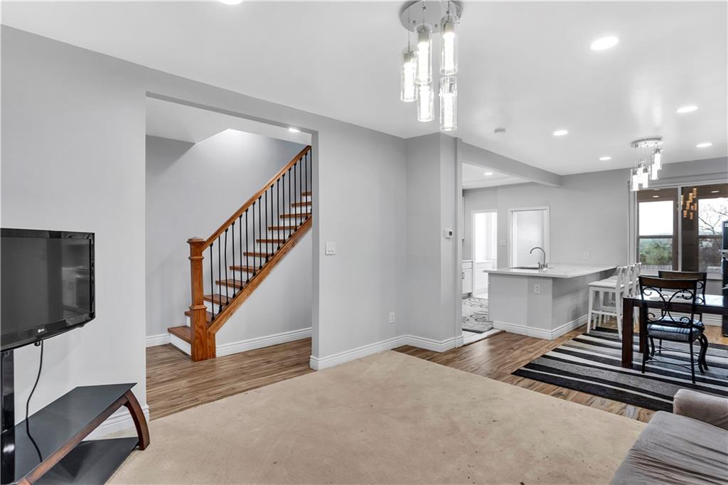 25 Clearview Avenue Duquesne, PA 15110 - Photo 9 of 33 a living room with fireplace furniture and a flat screen tv