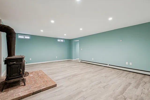 wooden floor in a room