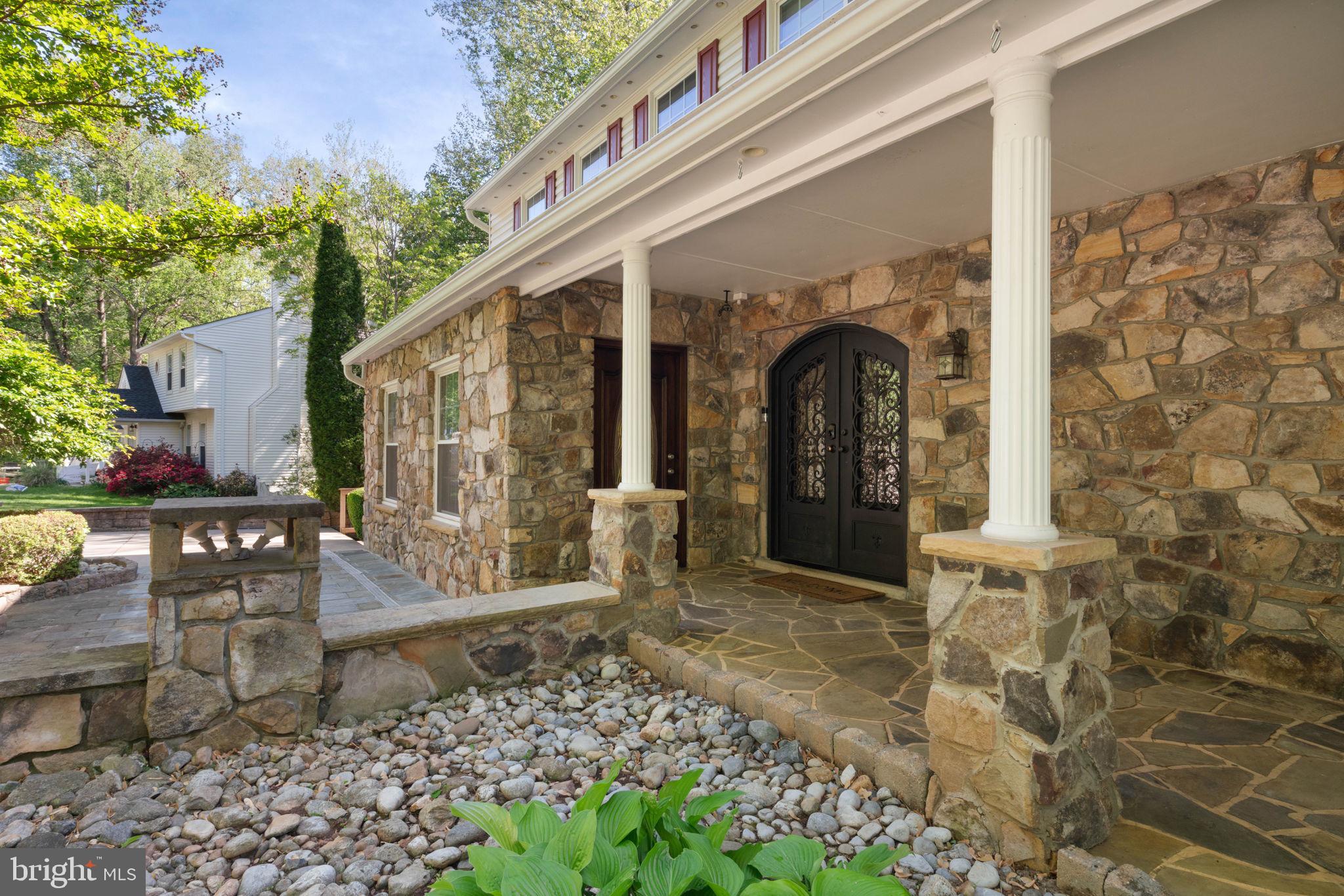 12522 Spring Drive Manassas, VA 20112 - Photo 11 of 69 Charming stone entryway invites you in.