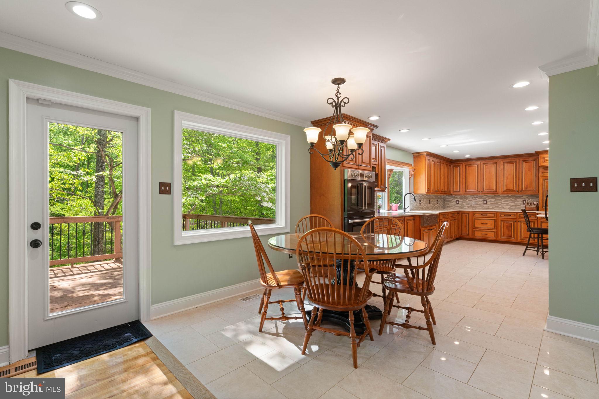 12522 Spring Drive Manassas, VA 20112 - Photo 21 of 69 Bright kitchen with nature views.