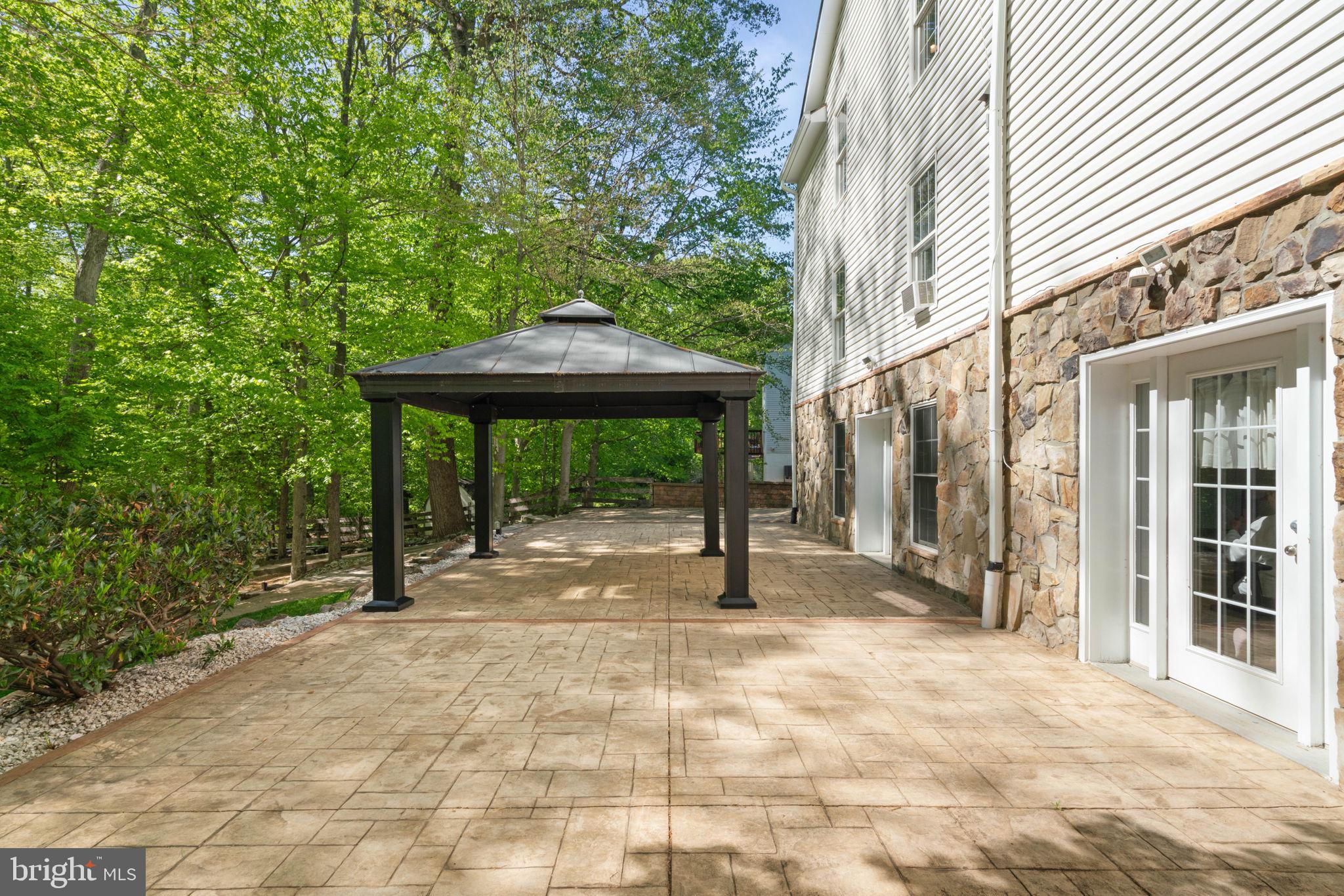 12522 Spring Drive Manassas, VA 20112 - Photo 56 of 69 Serene outdoor retreat with gazebo.