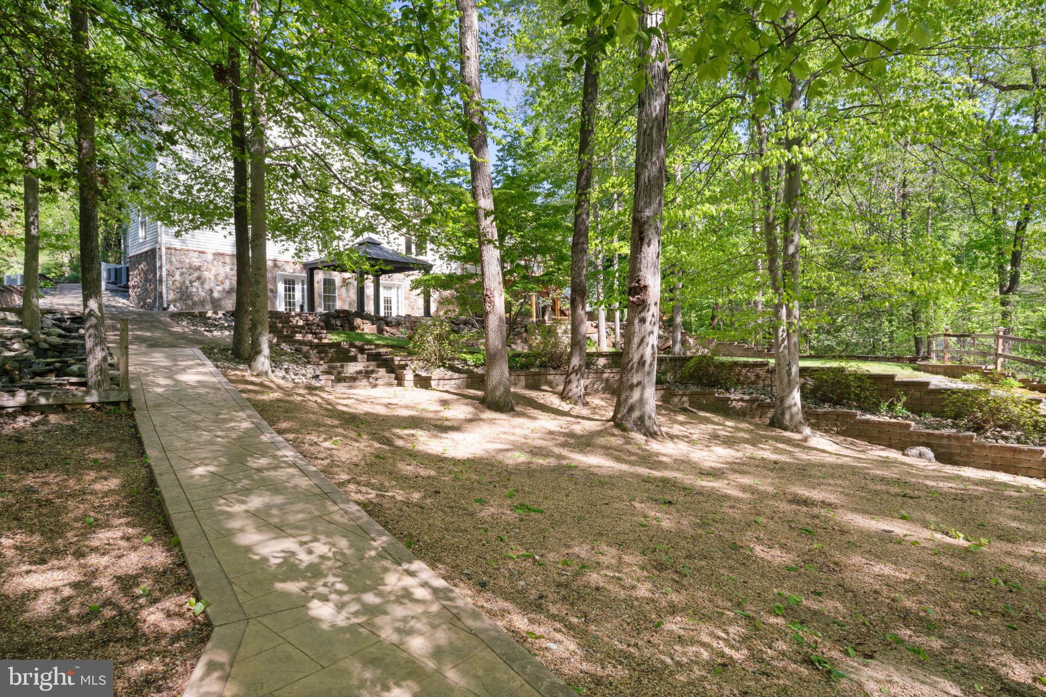 12522 Spring Drive Manassas, VA 20112 - Photo 60 of 69 Serene wooded retreat with pathways.