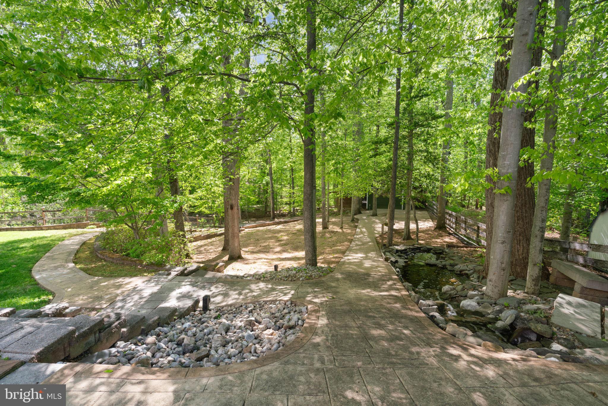 12522 Spring Drive Manassas, VA 20112 - Photo 63 of 69 Serene pathways through lush greenery.