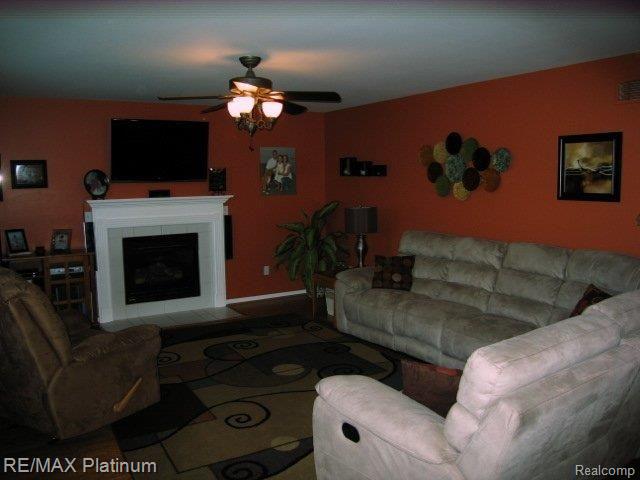 3634 Stratton Lane Howell, MI 48843 - Photo 5 of 10 Family Room & FP