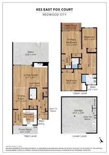 $1,548,000 | 653 East Fox Court, Redwood City, CA 94061