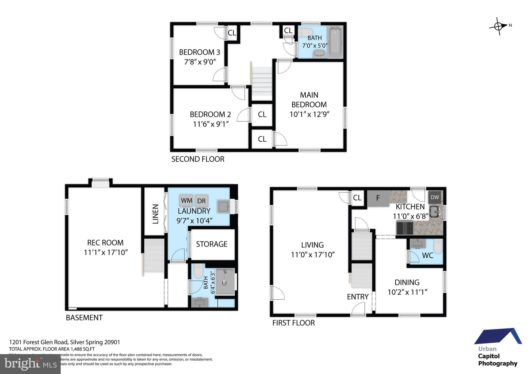 1201 Forest Glen Road Silver Spring, MD 20901 - Photo 47 of 50 Floor Plan