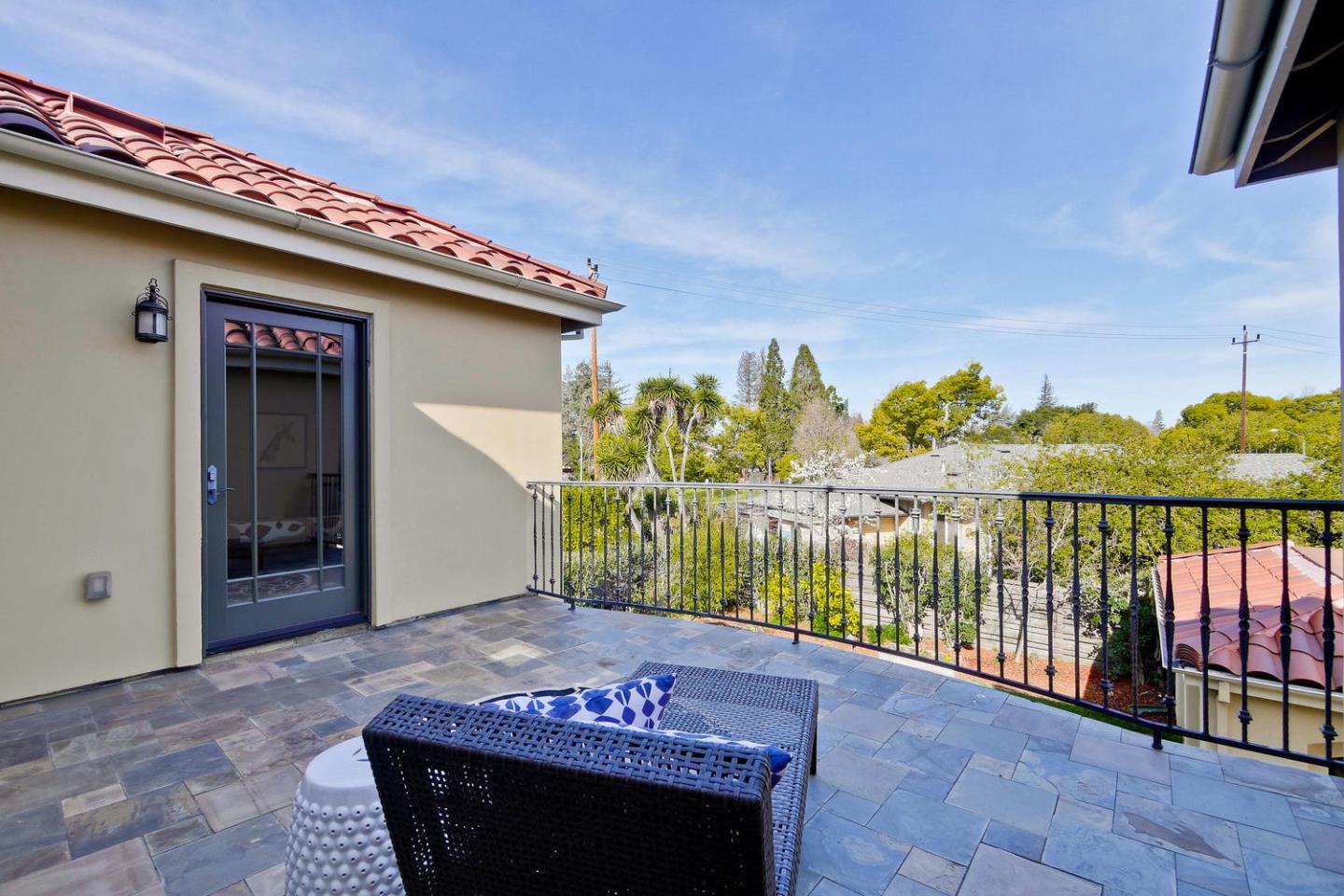 1725 Newell Road Palo Alto, CA 94303 - Photo 40 of 47 a view of a terrace with a outdoor space